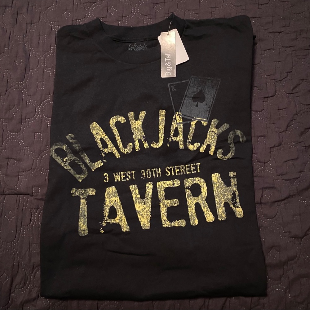 Black Jack’s Tavern novelty tee shirt XXL